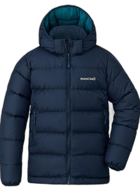 1h可退 日本直邮montbell 儿童保暖羽绒服650蓬100-130码1101620