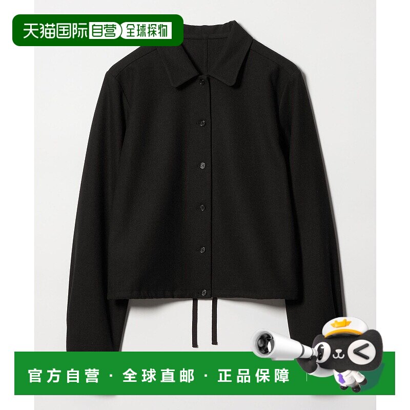 1h可退 日本直邮Steven Alan 女士宽松休闲衬衫 丸领短款 褶皱可