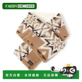 1h可退 日本直邮PENDLETON 女士 全涤波浪纹理围巾 柔软保暖日常