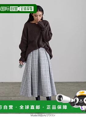 【日本直邮】KOBELETTUCE女士女式衬衫BCR019114247KNTK秋冬女衬