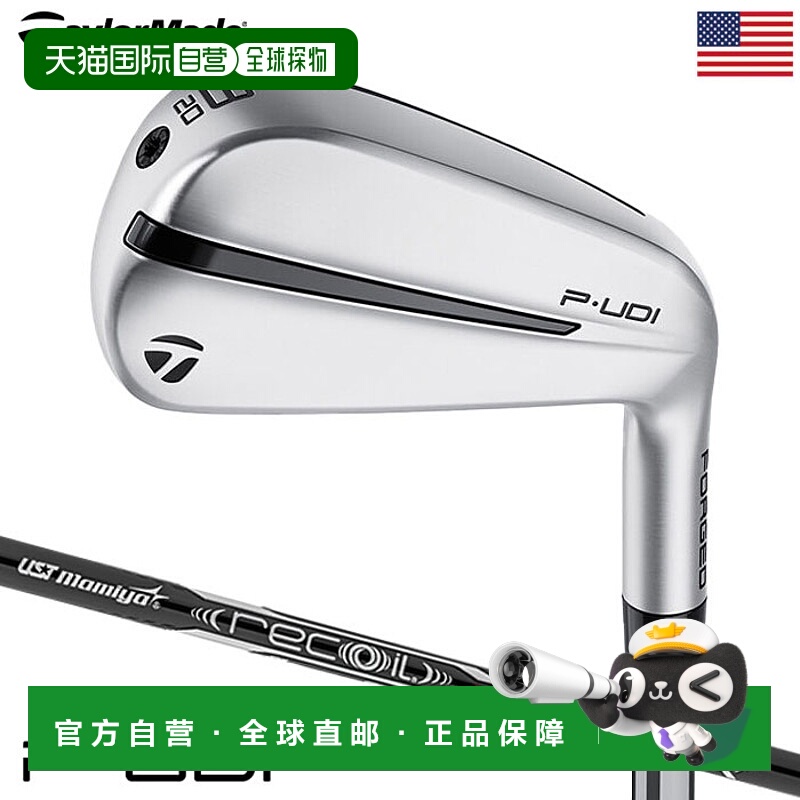 日本直邮TaylorMade PUDI 男士实用铁杆右手适用UST RECOIL DART