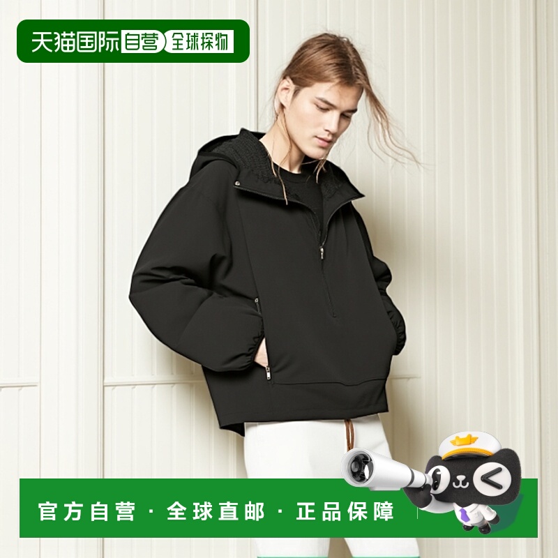 1h可退 日本直邮BEAMS 男士宽松防泼水半拉链连帽卫衣 1113130114