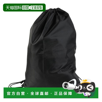 日本直邮亚瑟士ASICS轻便抽绳包黑白色3033C226.002多功能运动包
