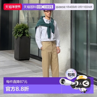 日本直邮Uniqlo 无 直筒工装裤 479424优衣库裤子休闲裤阔腿裤