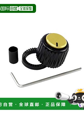 自营｜D'Addario锁定把手LokNob塑料黑色/金色PW-LNL-01BG