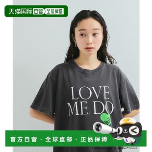 1h可退 日本直邮GOOD ROCK SPEED THE BEATLES女款LOVE ME DO印花