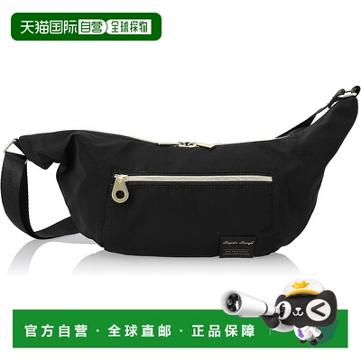 【日本直邮】Legat Largo 休闲涤纶单肩包斜挎包 LH-V0181 BK