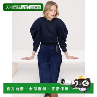 1h可退 日本直邮BANANA REPUBLIC 女装 宽松版型 圆领卫衣 泡泡袖