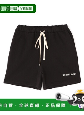 1h可退 日本直邮WHITELAND 男女同款logo印花宽松运动短裤 784511
