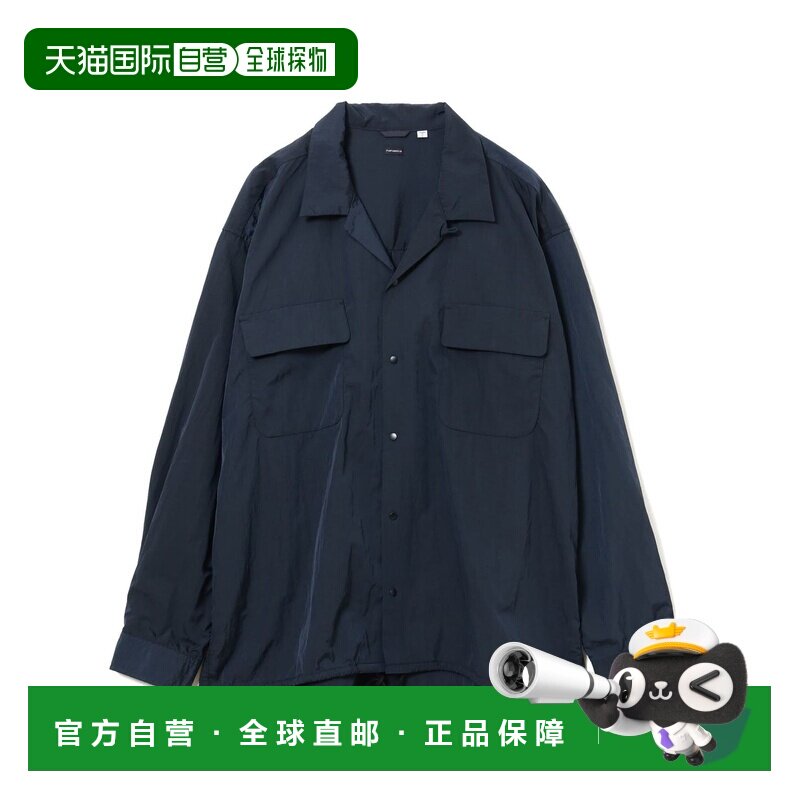 日本直邮nanamica 男士 宽松立领休闲衬衫（再生尼龙） 361106375图片
