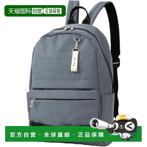 【日本直邮】Legato Largo Charm 防水涤纶背包 LI-F3304 女款 GY