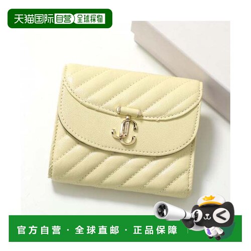 日本直邮Jimmy Choo 钱包 AVN CURVE MARINDA HBU 曲线 玛丽达 奶