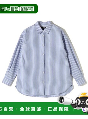 1h可退 日本直邮SHIPS Colors:  可手洗 纯色/条纹 长袖衬衫女装