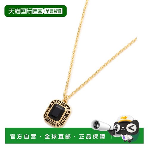 日本直邮AVIREX 男女同款 黑玛瑙黄铜学院风项链 USN系列 日本制