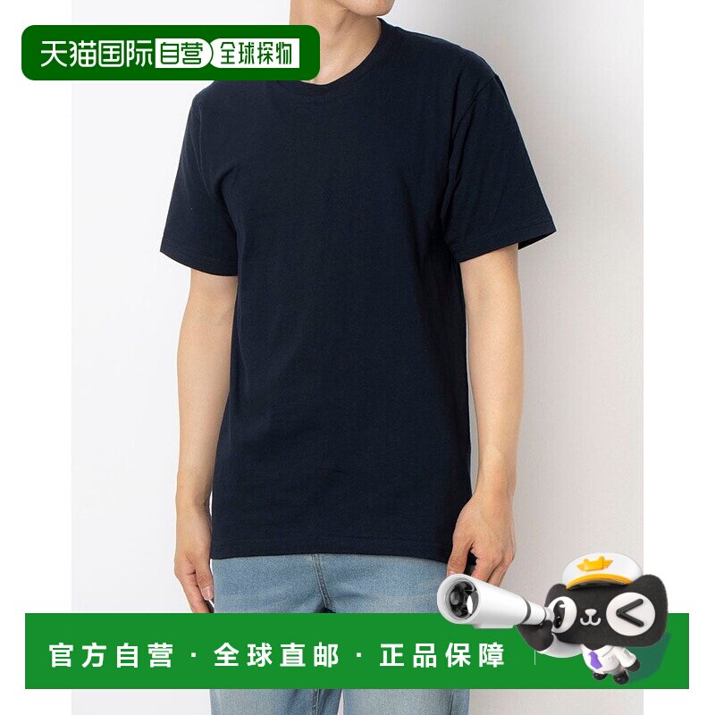 日本直邮 SUPREME T恤 [BLANK S/S TEE NAVY SUP-ST01] 海军蓝