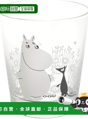 【日本直邮】山加商店姆明谷kuppi姆明玻璃杯 MM3501-813 260ml