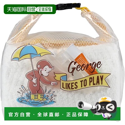 【日本直邮】丸真 Kuru Kuru 包 Curious George Active Rain 卡4