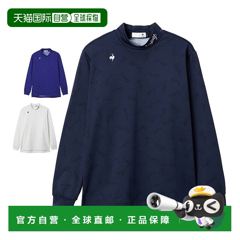 【日本直邮】le coq sportif　运动用品　高尔夫长袖高领衫　LG5F