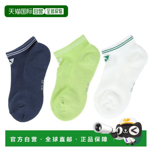 日本直邮YONEX 尤尼克斯儿童青少年网球鞋专用袜三双装19207JY080