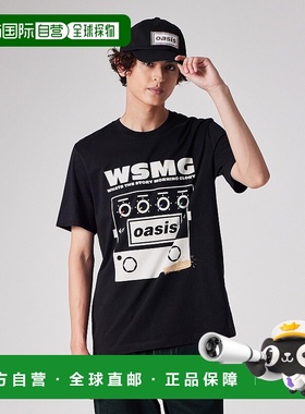 1h可退 日本直邮Paul Smith 男装 Oasis联名 WSMG印花半袖T恤 有