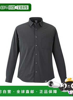 日本直邮MILLET 防虫纯色衬衫长袖男士MIV03193-N0247