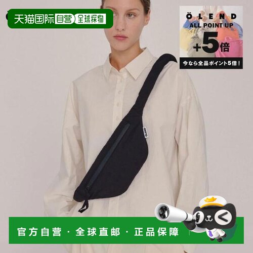 日本直邮OLEND padded 腰包 斜挎包 男女同款