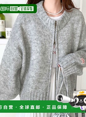 日本直邮Classical Elf 2way双拉链混纺针织短上衣 C04519EW07990