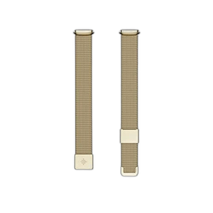 【日本直邮】Fitbit Luxe 专用 金属表带 铂金 FB180MMGD