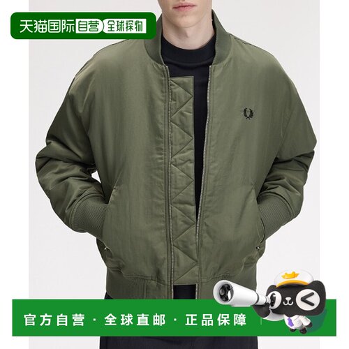 日本直邮FRED PERRY 男女同款 再生尼龙绗缝网球【付后1h可退】