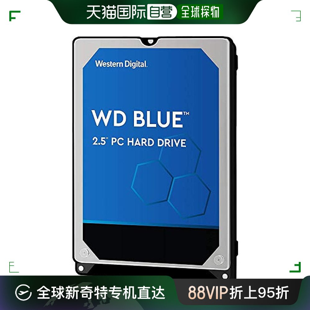 【日本直邮】西部数据 1TB WDBlue PC 2.5寸内置硬盘WD10SPZX-EC-封面