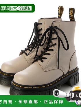 日本直邮 AUDRICK 女士厚底8孔短靴 27149348 米色