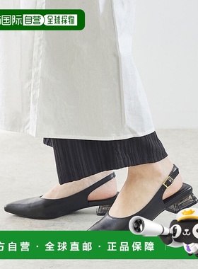 日本直邮Menue 背带穆勒凉鞋 [ME8623BW01698]高跟鞋单鞋
