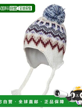 日本直邮PHENIX 儿童针织帽 Mix Border Junior Earflap Beanie E