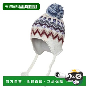 日本直邮PHENIX 儿童针织帽 Mix Border Junior Earflap Beanie E