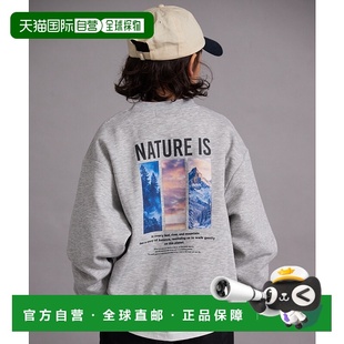 日本直邮PAIRMANON 印花卫衣 STREET 半袖 宽松设 儿童加绒 1h可退