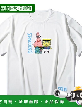 日本直邮SPALDING 海绵宝宝篮球装扮短袖T恤 SMT25146S-2000