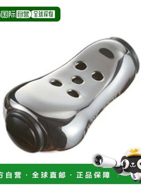 日本直邮Libre Reel Parts 旋钮触角（2 件）银色和黑色 FESBK-2