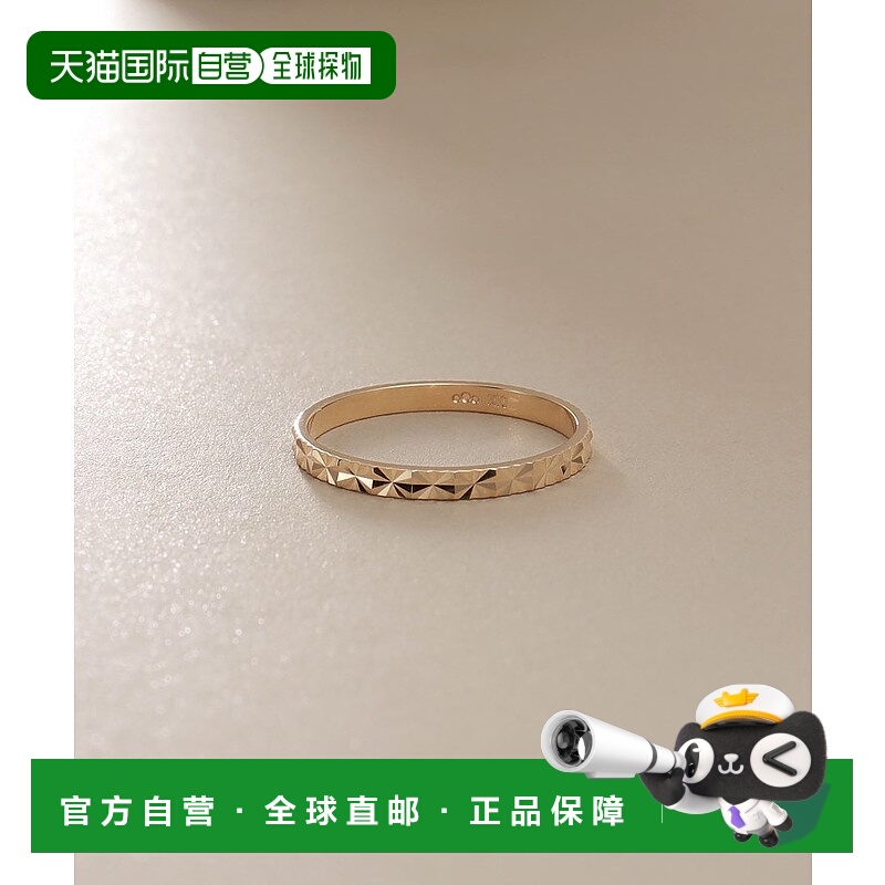 日潮跑腿COCOSHNIK K10 镂空极光粗戒指（16.18 码） 405-66394