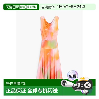 日本直邮Desigual Asymmetry牛仔印花连衣裙