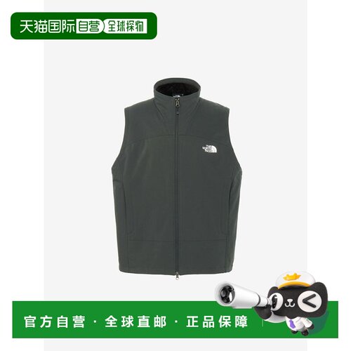 日本直邮THE NORTH FACE/北面纯色拉链防水无袖马甲男女同款 NP72