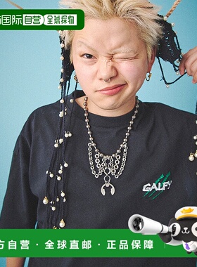 1h可退 日本直邮GALFY男女同款觉醒兽刺绣T恤 152014