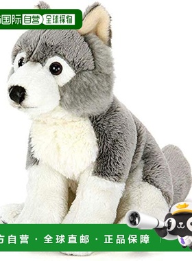 【日本直邮】COLORATA 狼毛绒玩具 幼年系列 柔软触感 生日礼物