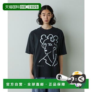 1h可退 日本直邮HOTEL PALACE 男士春夏艺术印花T恤 6685124216