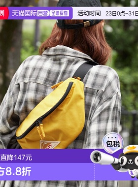 1h可退 日本直邮KELTY 男女通用轻便简约斜挎腰包 11225SS/☆,325