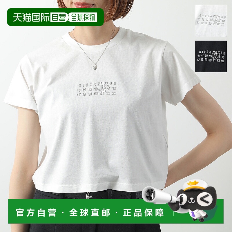 日本直邮MM6 Maison Margiela 短款 T 恤（S52GC0352S24312）女士