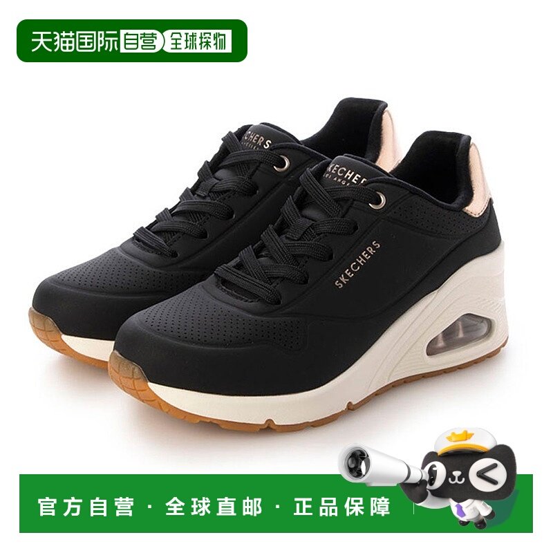 日本直邮SKECHERS 女士Uno Wedge Hi Steps气垫运动鞋 [SK693BW01