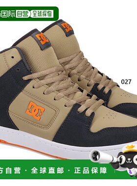 日本直邮DC Shoes 男士 Manteca 4 HI 运动鞋系带休闲卡其色DM256