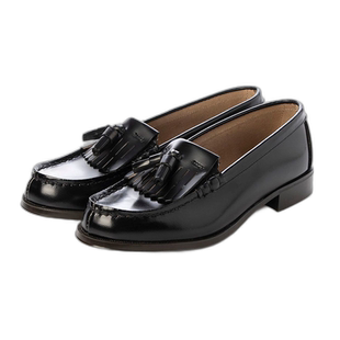 【日本直邮】 HARUTA女士简约时尚一脚蹬乐福鞋礼服鞋女鞋单鞋