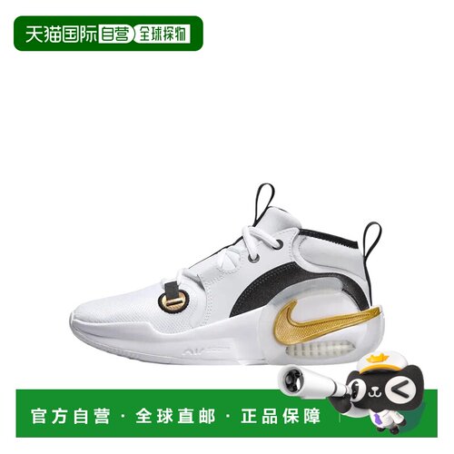 日本直邮NikeAir Zoom Crossover 2 运动GS 中帮 篮球鞋 米白色