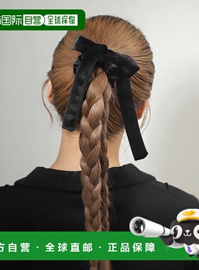 1h可退 日本直邮ANE MONE 女装 蕾丝蝴蝶结发圈 优雅光泽设计 DG6